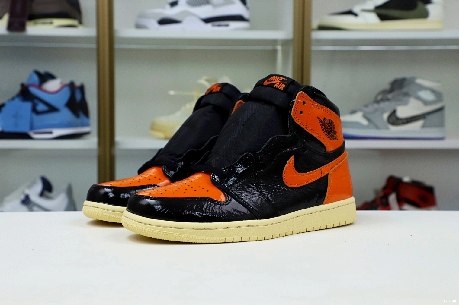 OG AIR JORDAN 1 BACKBOARD HIGH 3.0' RETRO 'SHATTERED 0902
